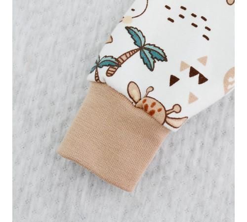 купить Детская одежда Minikin 2430101110 Пижама р-р110, бежевый, унисекс в Кишинёве 