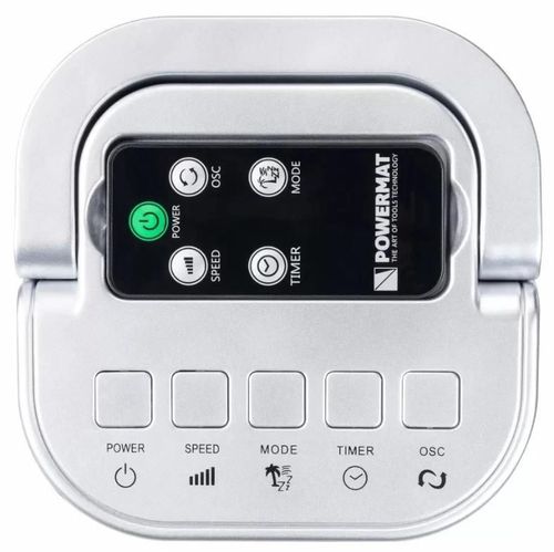 купить Вентилятор напольный Powermat Tower-120 grey в Кишинёве 