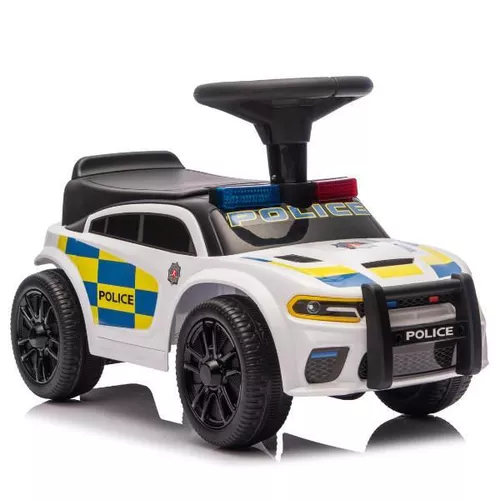 cumpără Tolocar Kids car 8410063 White "Police Ride-On Car" pentru copii, cu volan muzical în Chișinău 