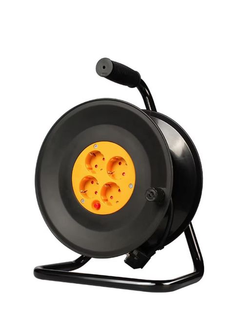 купить Удлинитель электрический Muhler 1006184 Cable Reel with 4 sockets l, and thermal cut-out в Кишинёве 