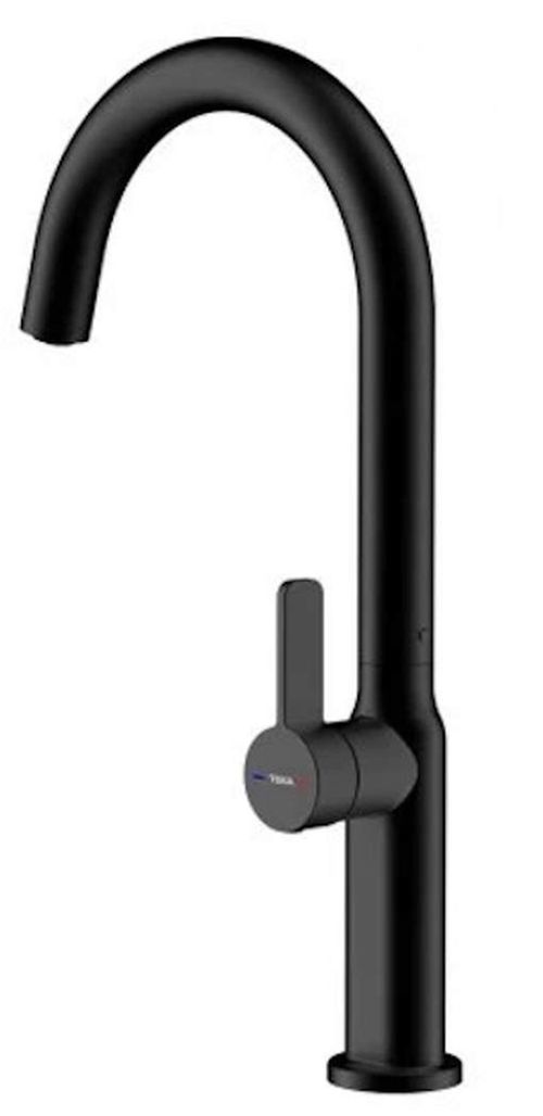 купить Смеситель кухонный Teka OVAL 915 Black в Кишинёве 
