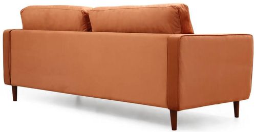 cumpără Canapea Trendy Roma Portocaliu, 90x70x215cm (3 locuri) în Chișinău 