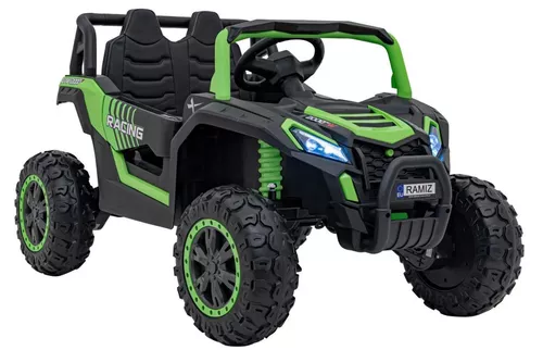 cumpără Mașină electrică pentru copii Ramiz PA.A036.ZIE Buggy UTV 2000M Racing зеленый în Chișinău 