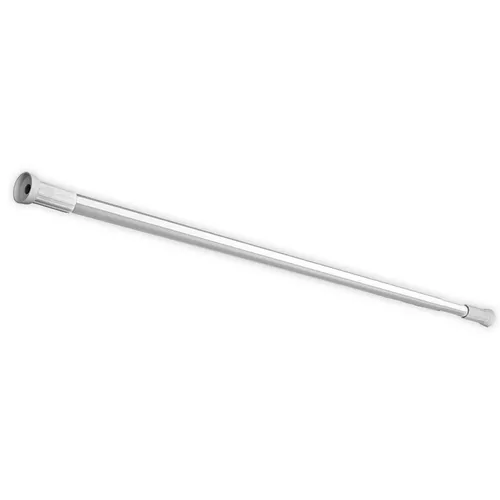 cumpără Bară pentru perdea de duș Bisk 72402 Bara perdea dus, extensibila, 125x220 cm/19-22 mm, alb în Chișinău 