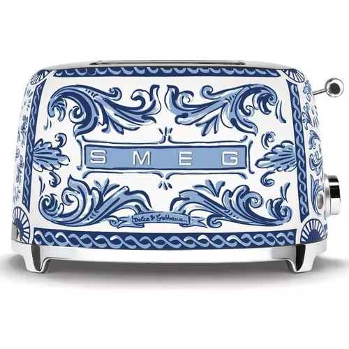 купить Тостер SMEG TSF01DGBEU Blu Mediterraneo Dolce&Gabbana в Кишинёве 