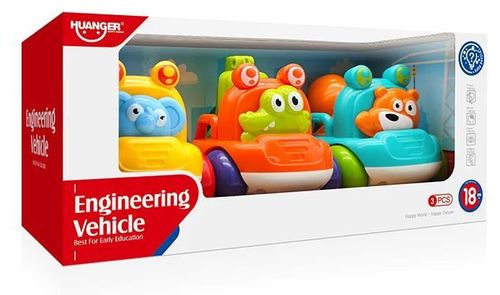 купить Машина Huanger (22450) Set vehicule de construcții HE8013 в Кишинёве 