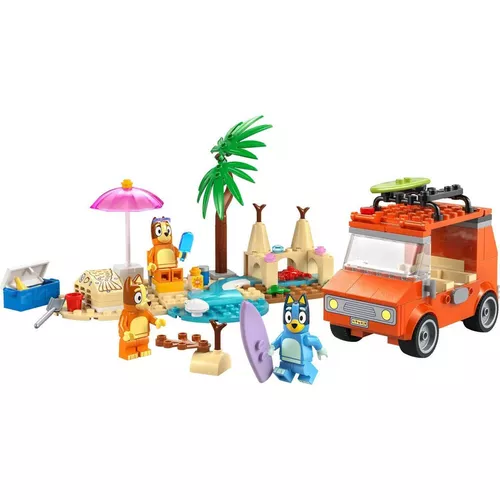cumpără Set de construcție Lego 11202 Bluey: Excursie cu mașina familiei și plaja Bluey în Chișinău 