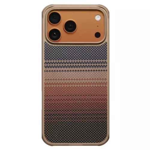 cumpără Husă pentru smartphone Pitaka Sunset Moonrise Aramid ProGuard Case for iPhone 17 Pro Max Sunset (KI1702MGPM) în Chișinău 