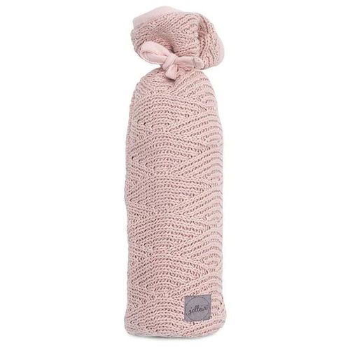 cumpără Cană cu pai Jollein 033-003-65286 Husa pentru sticluta River Knit Pale Pink în Chișinău 