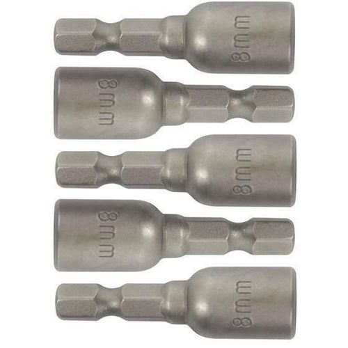 купить Набор головок, бит, насадок Gadget tools 330586 Set 5 biți tubulare cu cap magnetic 8x65mm, в Кишинёве 