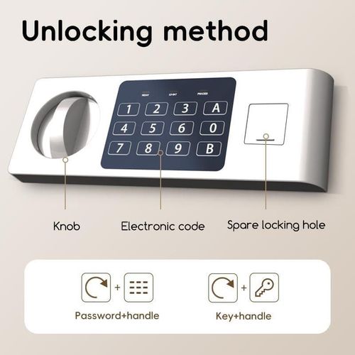 cumpără Safeu de mobilier Deli T525, 500х350х310мм în Chișinău 