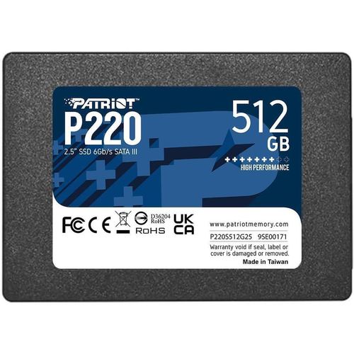 купить Накопитель SSD внутренний Patriot P220S512G25 в Кишинёве 