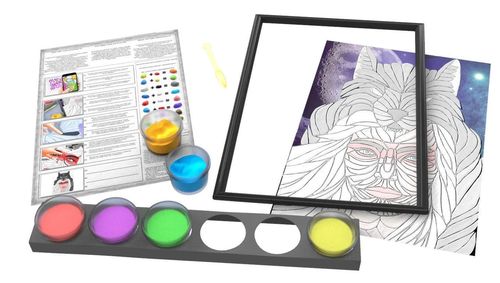 cumpără Set de creație Richi 70077 Tablou in set cu plastilina usoara în Chișinău 