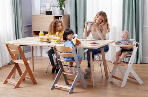 cumpără Scaun de masă KinderKraft Enock + Подушка Black KHENOC0PBLK0000 în Chișinău 