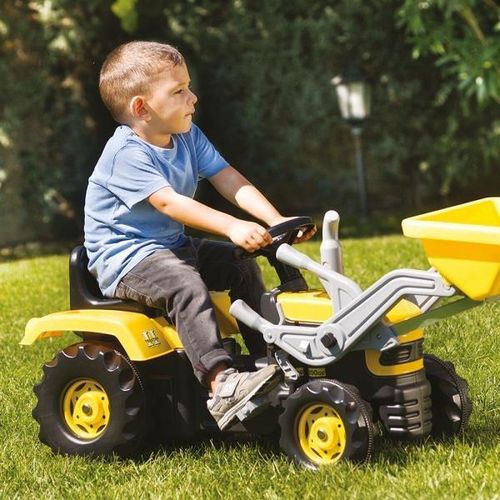 cumpără Vehicul pentru copii Dolu 8051 Tractor excavator cu pedale în Chișinău 