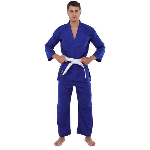 купить Одежда для спорта SUHS 12144 Синее хлопковое кимоно для дзюдо, 170 см, 450 г/м2 CO-7697 в Кишинёве 