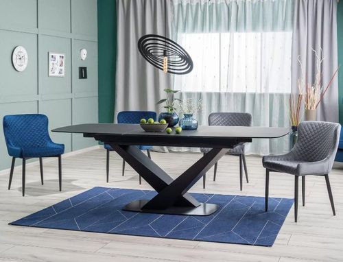 купить Стул Signal Colin B velvet szary bluvel 14 / met.czarny в Кишинёве 