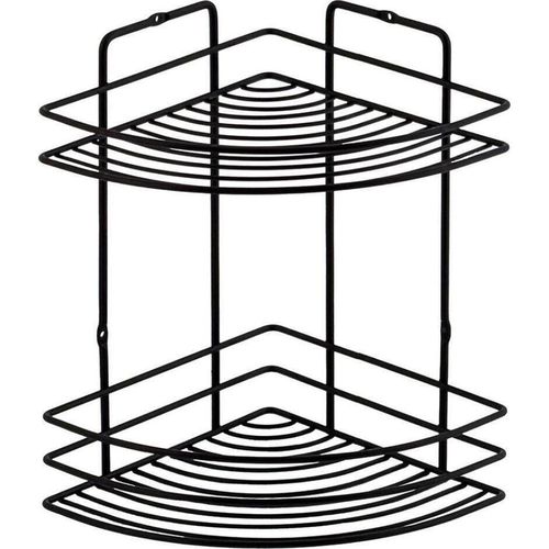 купить Полка для ванной Sepio 6932 2 nivele negru в Кишинёве 