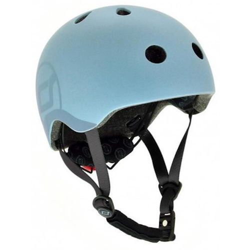 cumpără Cască de protecție Scoot&Ride 96369 Steel (cu sistem de reglare), S, 51-55cm, 3+ ani în Chișinău 