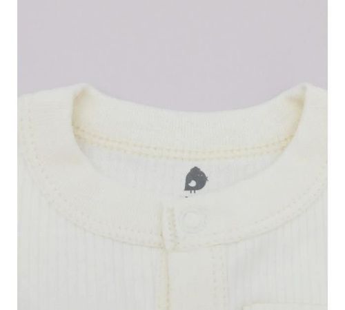 купить Детская одежда Minikin 211250356 Simply Комбинезон с кармашком р-р56, молочный, унисекс в Кишинёве 