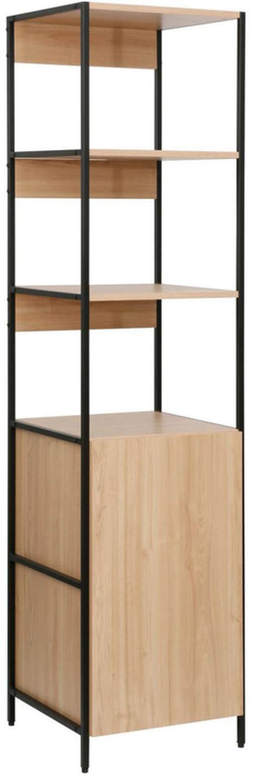 cumpără Raft de birou Deco Lanta M 43x41x176H Oak/Black în Chișinău 