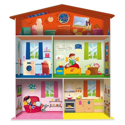 cumpără Joc educativ de masă Lisciani Giochi 47837 Joc educativ Montessori "Casa mea" în Chișinău 