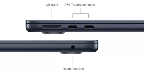 cumpără Laptop Apple MacBook Air 13.0 M3 8c/10g 24/512GB Midnight MC8Q4 în Chișinău 