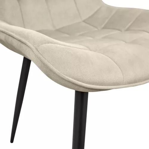 cumpără Scaun Deco Hans Catifea Camel + Black Legs HLR7 în Chișinău 