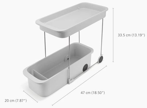 купить Аксессуар для кухни Joseph Joseph 8500001 Organizator in 2 nivele pe roti в Кишинёве 