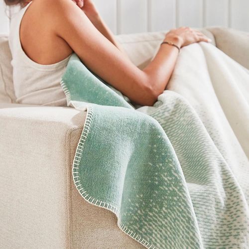 cumpără Textile de casă Ibena 1010/700 Jacquard Decke Paia Turquoise/ivory în Chișinău 