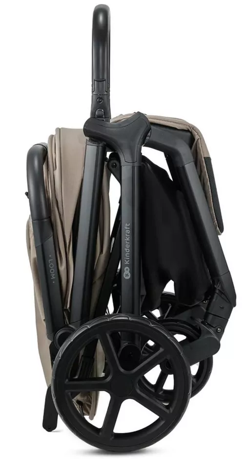 купить Детская коляска KinderKraft Loom KSLOOM00BEG0000 Linen Beige в Кишинёве 