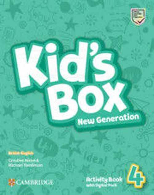 купить Kid's Box New Generation Level 4 Activity Book with Digital Pack British English в Кишинёве 