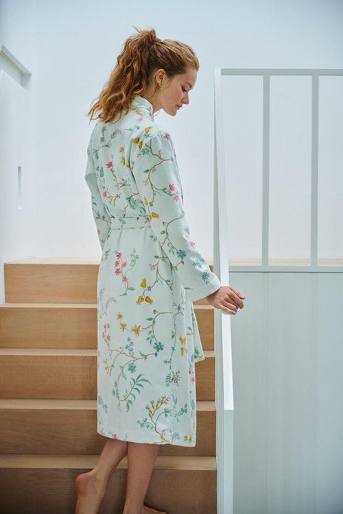 купить Домашний текстиль Pip Studio 217945 Les Fleurs Bathrobe White L в Кишинёве 