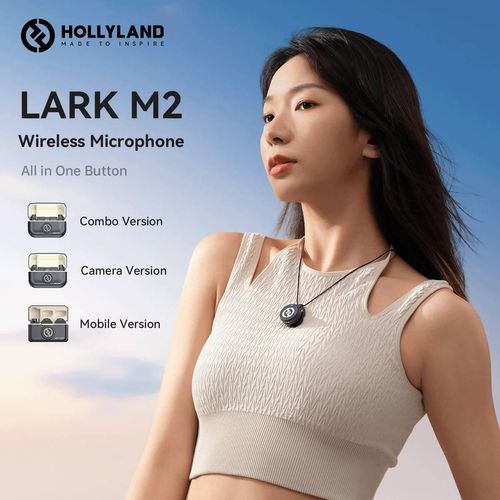 купить Микрофон Hollyland Lark M2 with USB-C Plug / (Duo,Shine Charcoal) в Кишинёве 