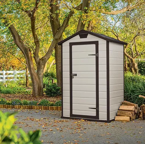 купить Садовый сарай Keter 57721 Manor 4x3, 129x103x196cm, bej в Кишинёве 