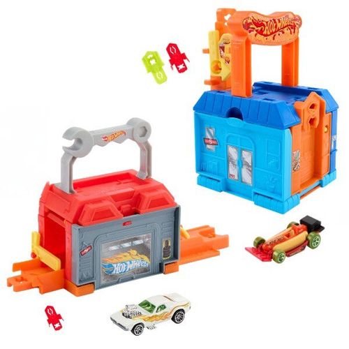 cumpără Mașină Hot Wheels JHL43 Pliază și joacă-te (în asort.) în Chișinău 