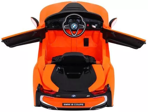 cumpără Mașină electrică pentru copii Kids car 8010263-2R_Orange BMW i8, 12V7AH, scaune din piele în Chișinău 