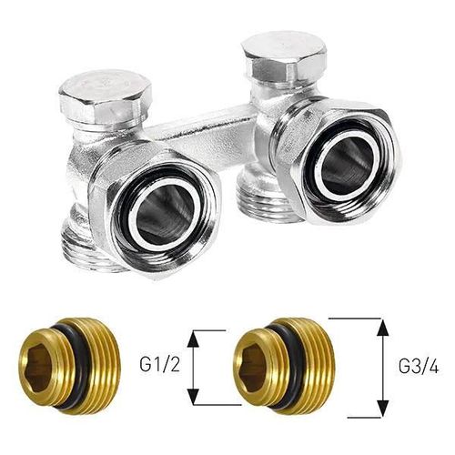 купить Запорная арматура Ferro Robinet calorifer tip VK iesire perete LZ07YK в Кишинёве 