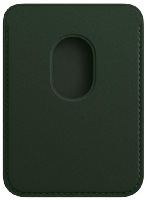 cumpără Husă pentru smartphone Apple iPhone Leather Wallet with MagSafe Sequoia Green MM0X3 în Chișinău 