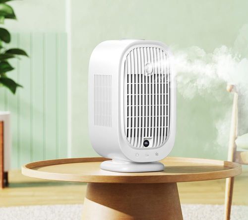 купить Вентилятор настольный Remax Fan With Display F21 White в Кишинёве 