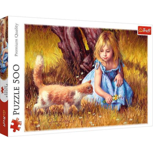 купить Головоломка Trefl 37291 Puzzles - 500 - In the center of attention / Ansada Licensing Group, LLC в Кишинёве 