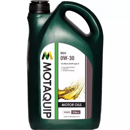 купить Масло Motaquip VOL802 MQG 0W30 5L ACEA C2/Ford WSS-M2C950-A/JLR.03.5007 синтет в Кишинёве 