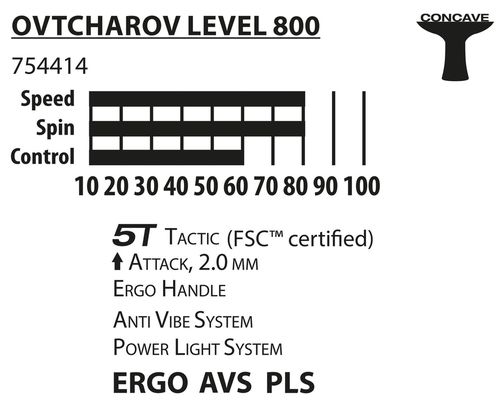 купить Теннисный инвентарь Donic 3192 Paleta tenis masa Legends 800 FSC 754425, 2.0 mm в Кишинёве 