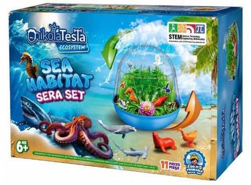 купить Набор для творчества Play Toys 70157 DIY Habitat Marin, set educațional (Nikola Tesla) в Кишинёве 