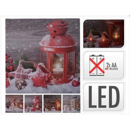 купить Декор Promstore 25891 Картина LED Рождественский сюжет 30x30cm в Кишинёве 
