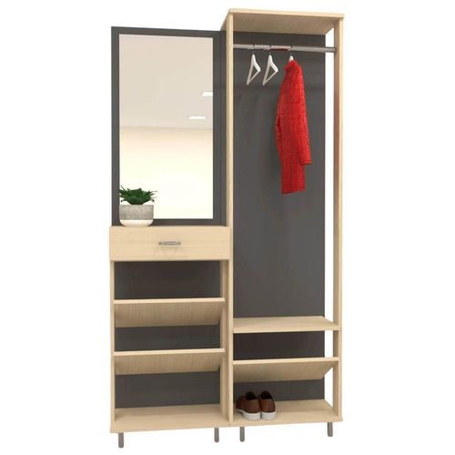 купить Мебель для прихожей Arta Mobilei Open Grafit 5,4 (AM60) в Кишинёве 