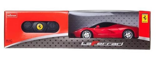 купить Радиоуправляемая игрушка Rastar 48900 T/C 1:24 Ferrari LaFerrari, rosie, 60579 в Кишинёве 