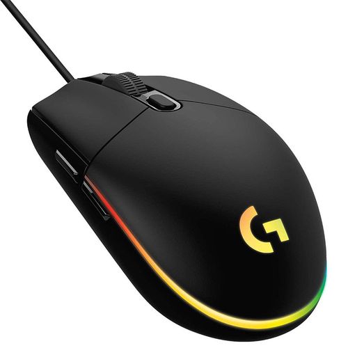 cumpără Mouse Gaming Logitech Gaming Mouse G203 LIGHTSYNC RGB lighting, 6 Programmable buttons, 200- 8000 dpi, Black, 910-005790 (mouse fara fir/беспроводная мышь) în Chișinău 