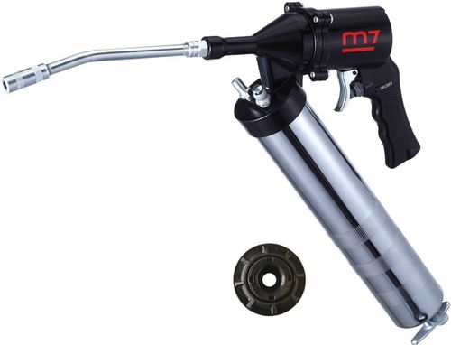 купить Насос для ГСМ Mighty Seven SG-405 Шприц пневматический для раздачи консист.смазки с адаптерами, импульсный в Кишинёве 