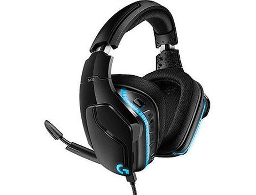 cumpără Logitech G635 7.1 Surround Lightsync Gaming Headset, 7.1 Surround, Driver Pro-G 50mm, Headphone: 20Hz-20kHz, Microphone: 100Hz-10kHz, 981-000750 (casti cu microfon/наушники с микрофоном) în Chișinău 